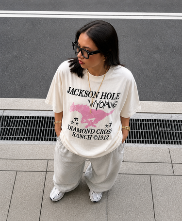 JACKSON HOLE OVERSIDED T SHIRT
