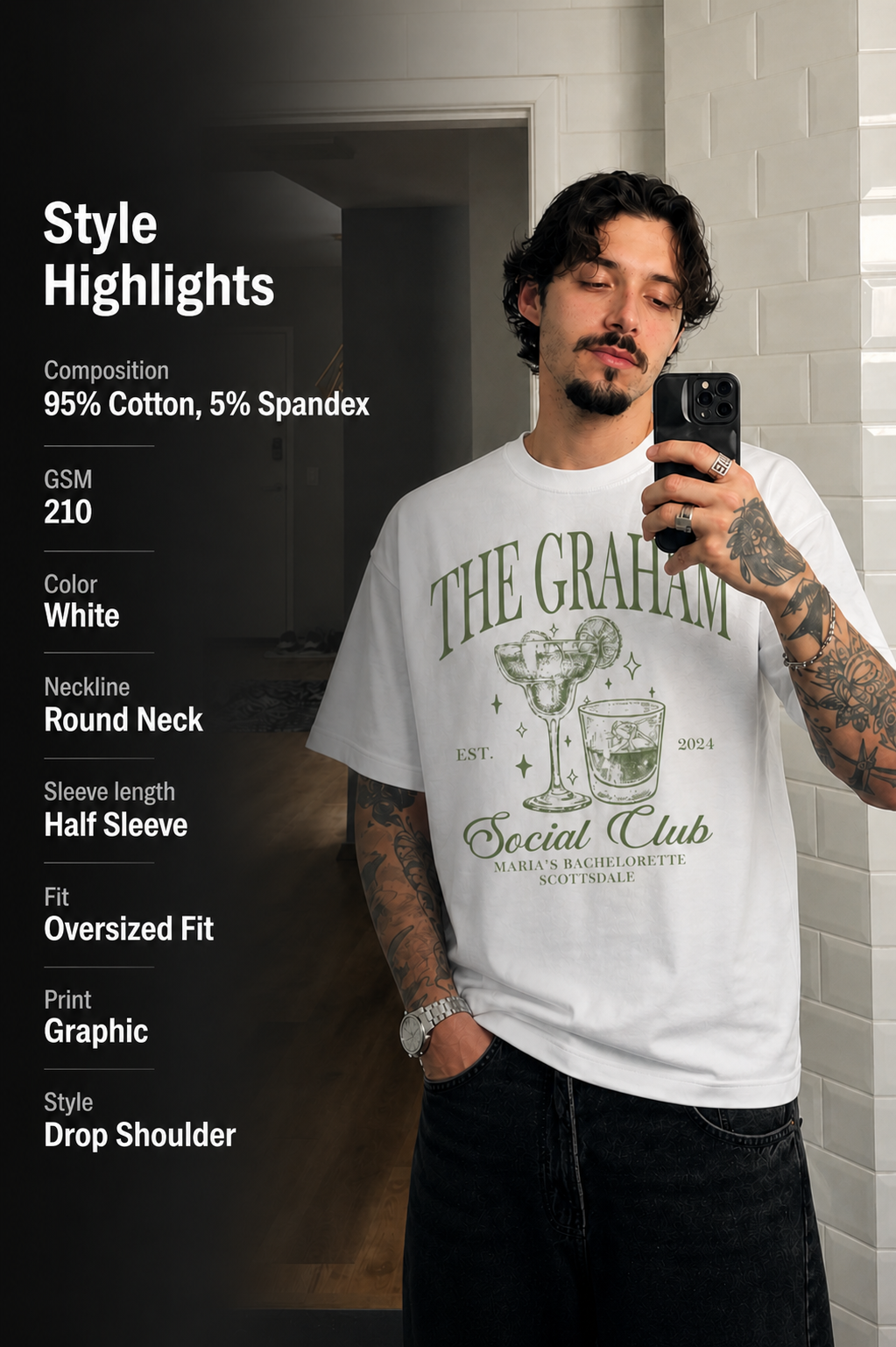 THE GRAHAM OVERSIZED TEE